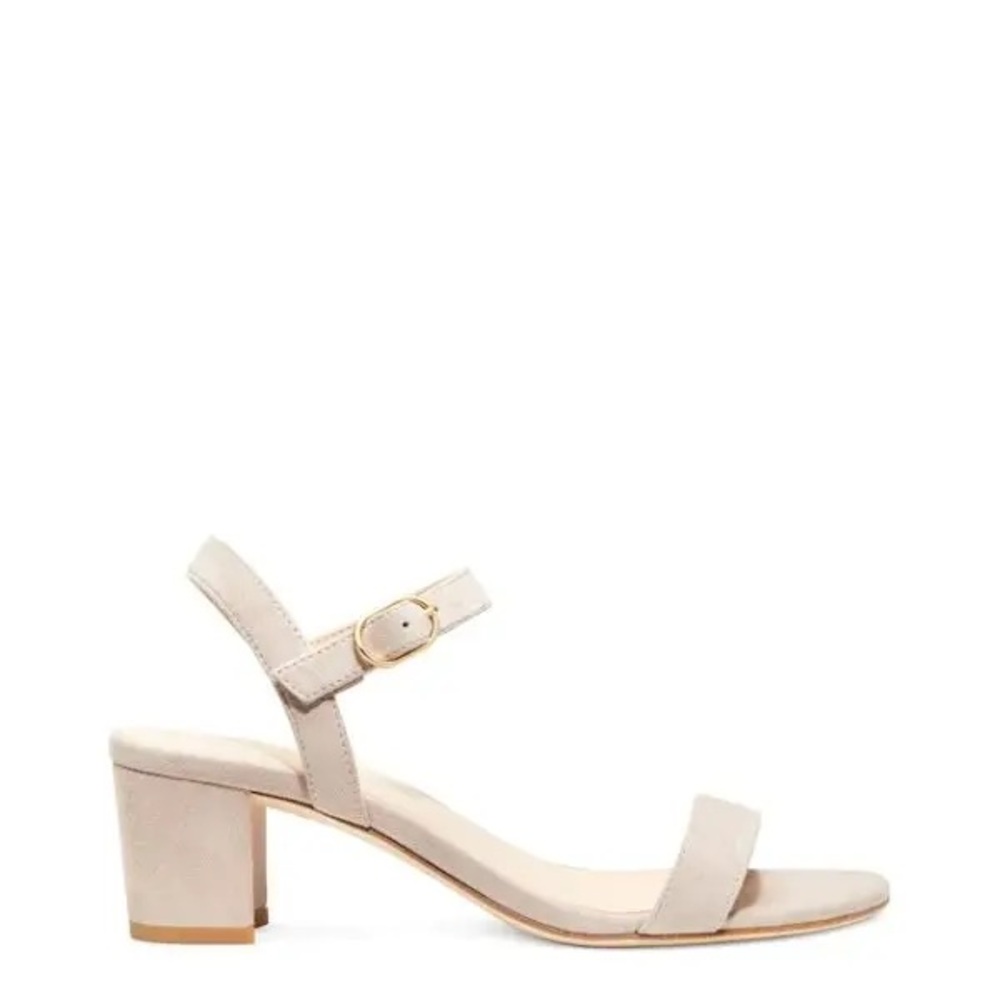 Stuart Weitzman Tibby 50 Sandal in Dolce Taupe